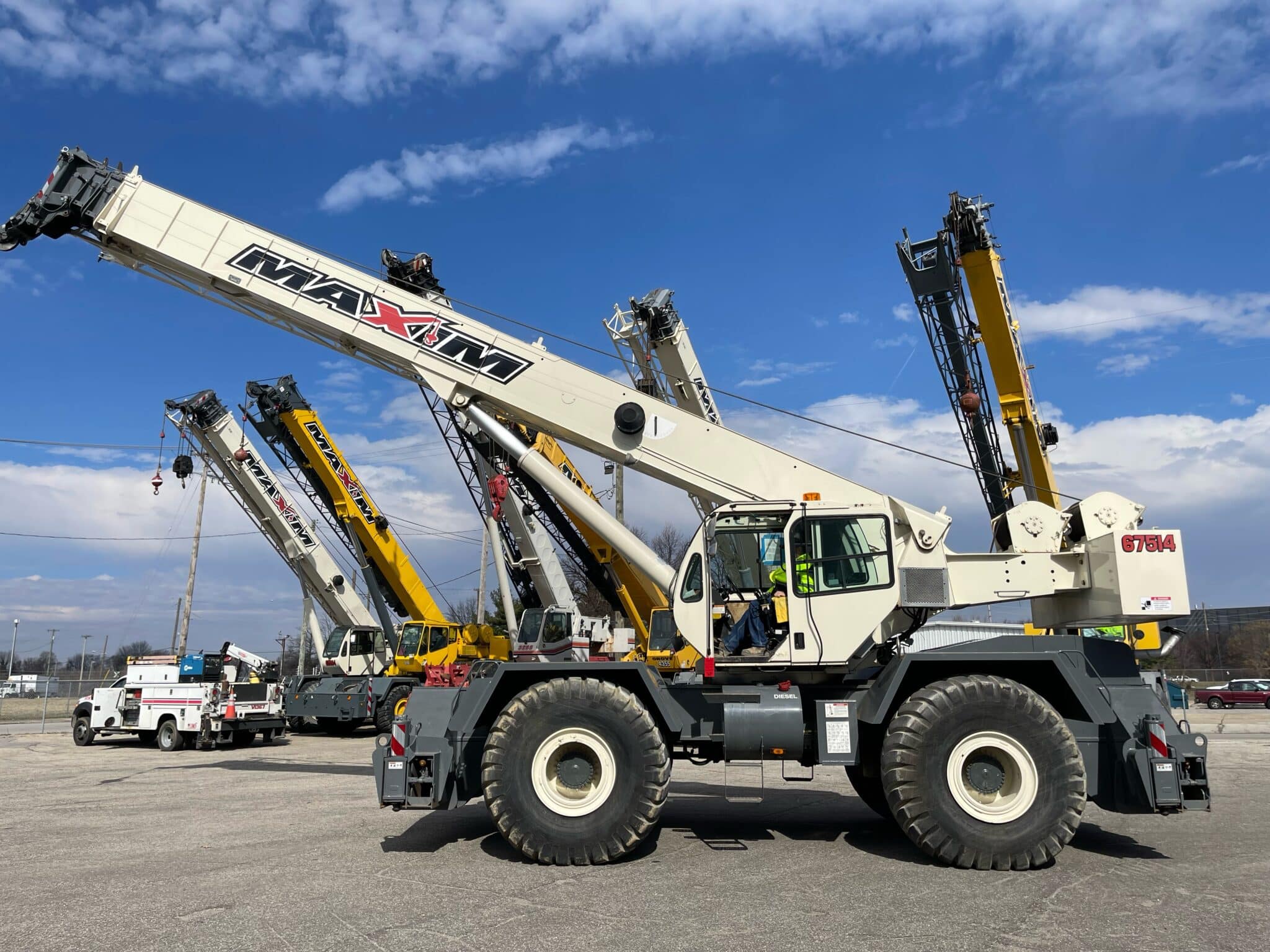 Rough Terrain Crane